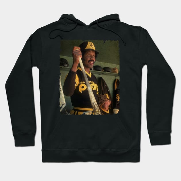 Oscar Gamble in San Diego Padres Hoodie by SOEKAMPTI